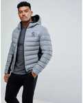НОВО Gym King Puffer Jacket ОРИГИНАЛНО мъжко зимно яке - L