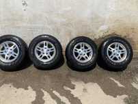 Vind pachet jante originale jeep echipate cu anvelope teren 245 70  16