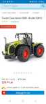 Tractor Claas 5000 Xerion cu plug, remorca si grebla