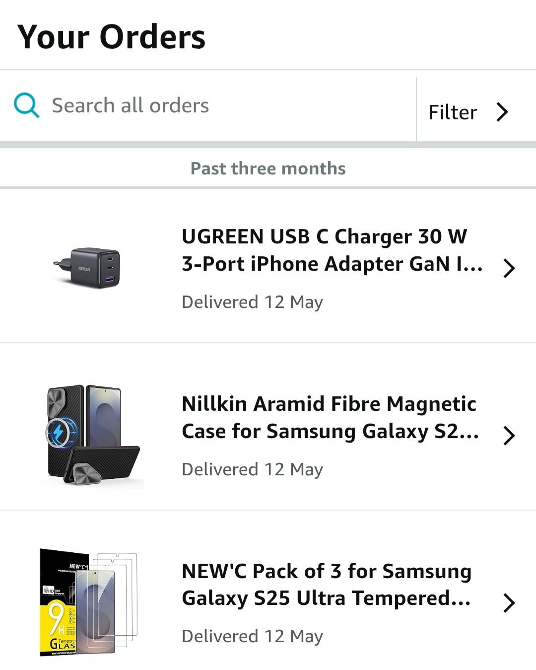 Husa Nillkin Samsung S25U, magsafe, camera guard.