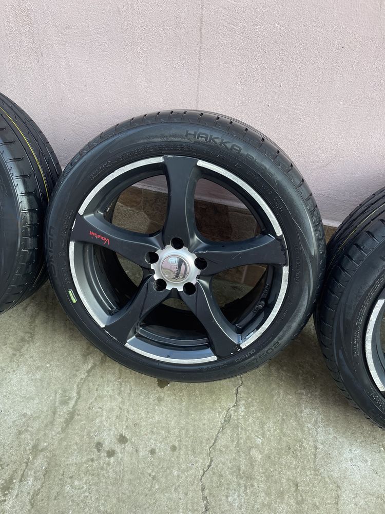 Roti vw audi skoda 5x113 jante 17 anvelope 205/50