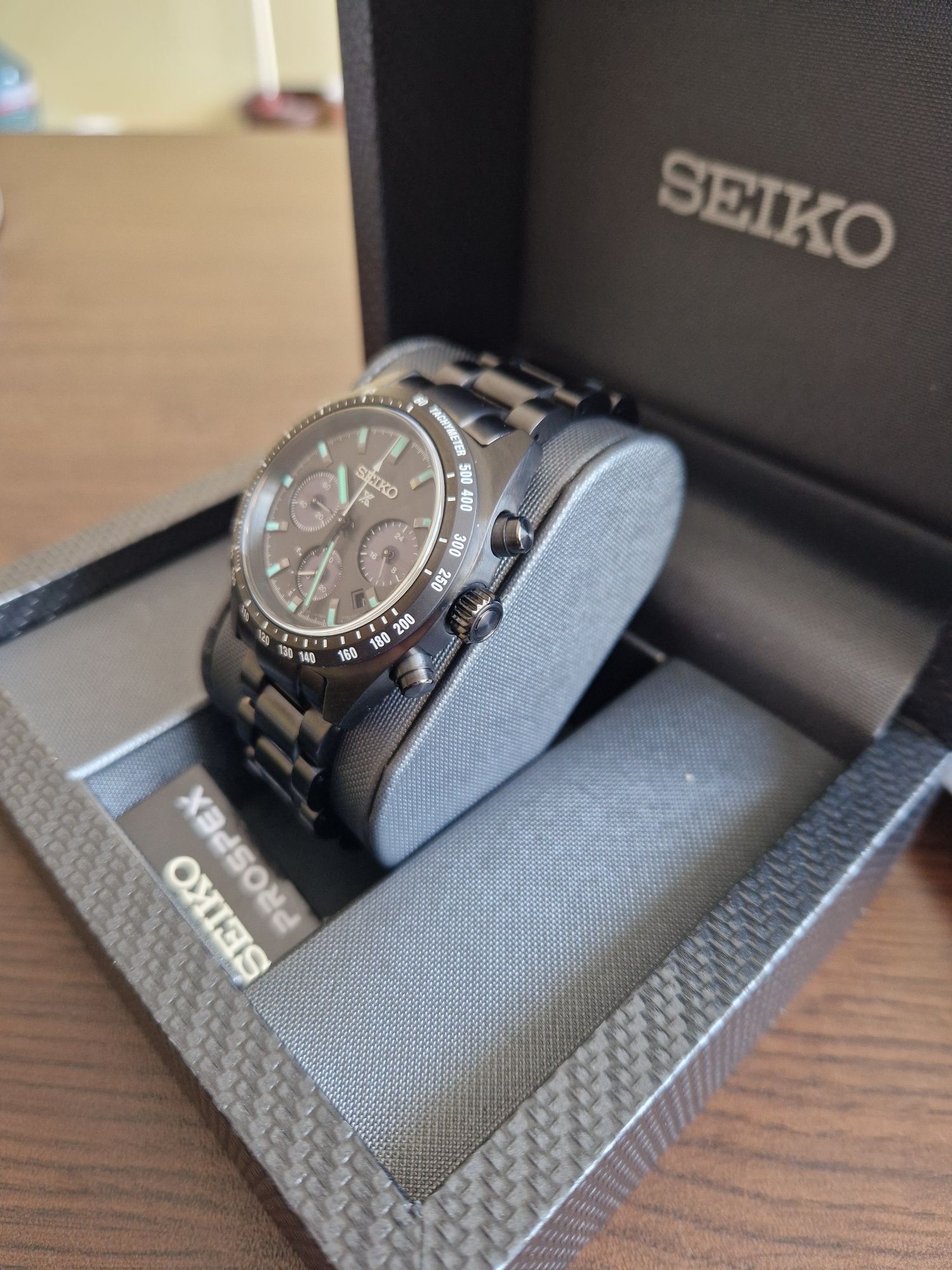 Seiko Prospex 'Night Speedtimer' chronograph