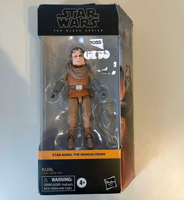 Figurina Star Wars The Mandalorian Kuiil - The Black Series - NOU