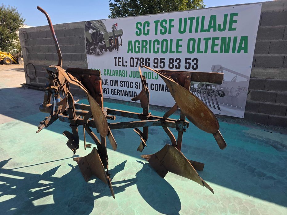 Plug Lemken reversibil  cu 2 brazde