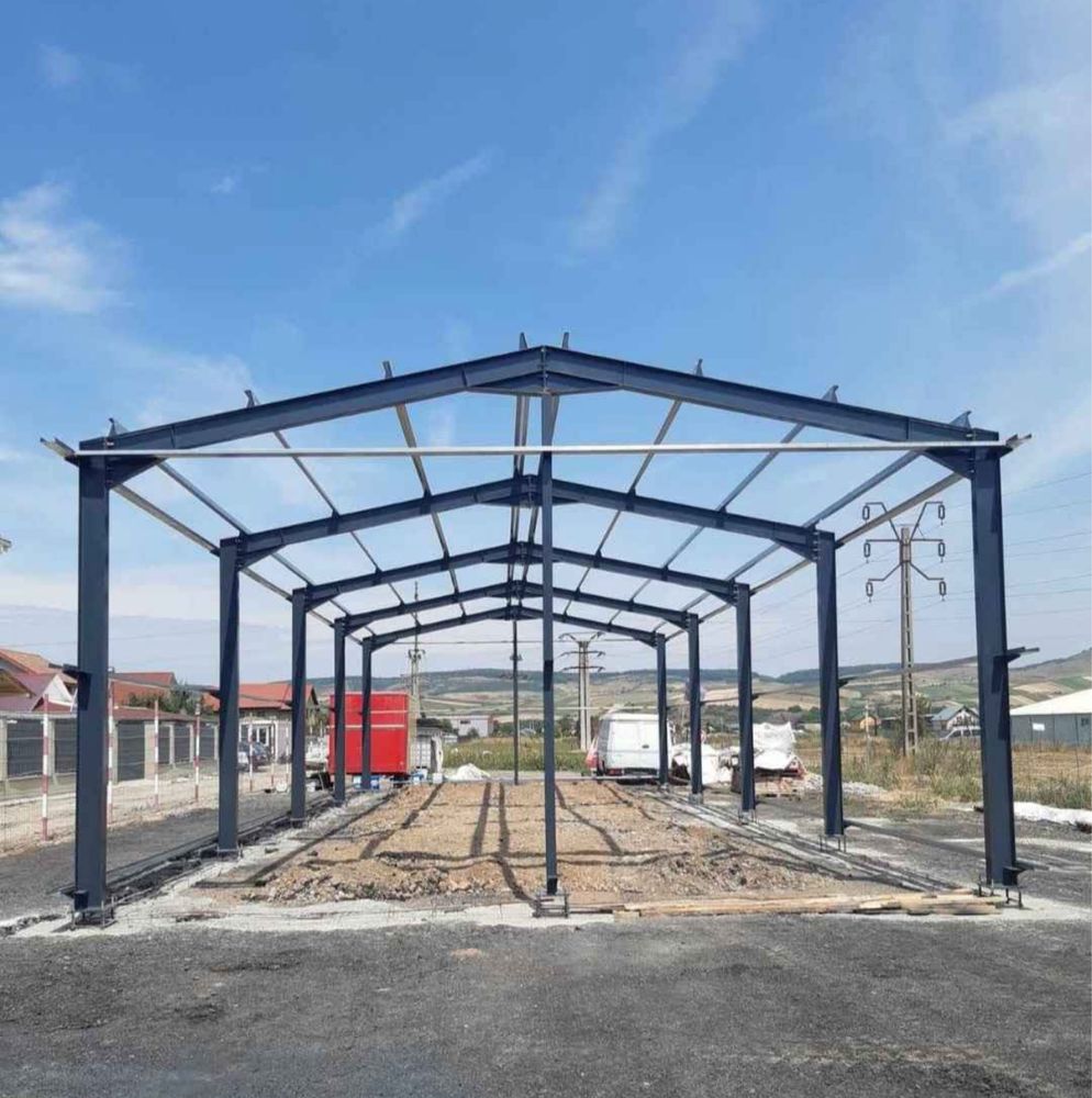 Confectionez hale structuri metalice din europrofile