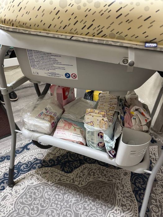 Chicco Cuddle & Bubble - пеленальный столик и ванночка 2 в 1