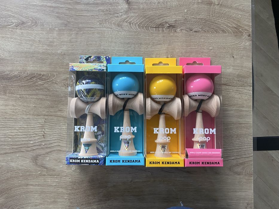 Kendama krom pop