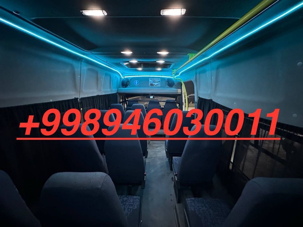 Konditsionerli Transport hizmati 15 va 17 talik sayohat va ekskursiya