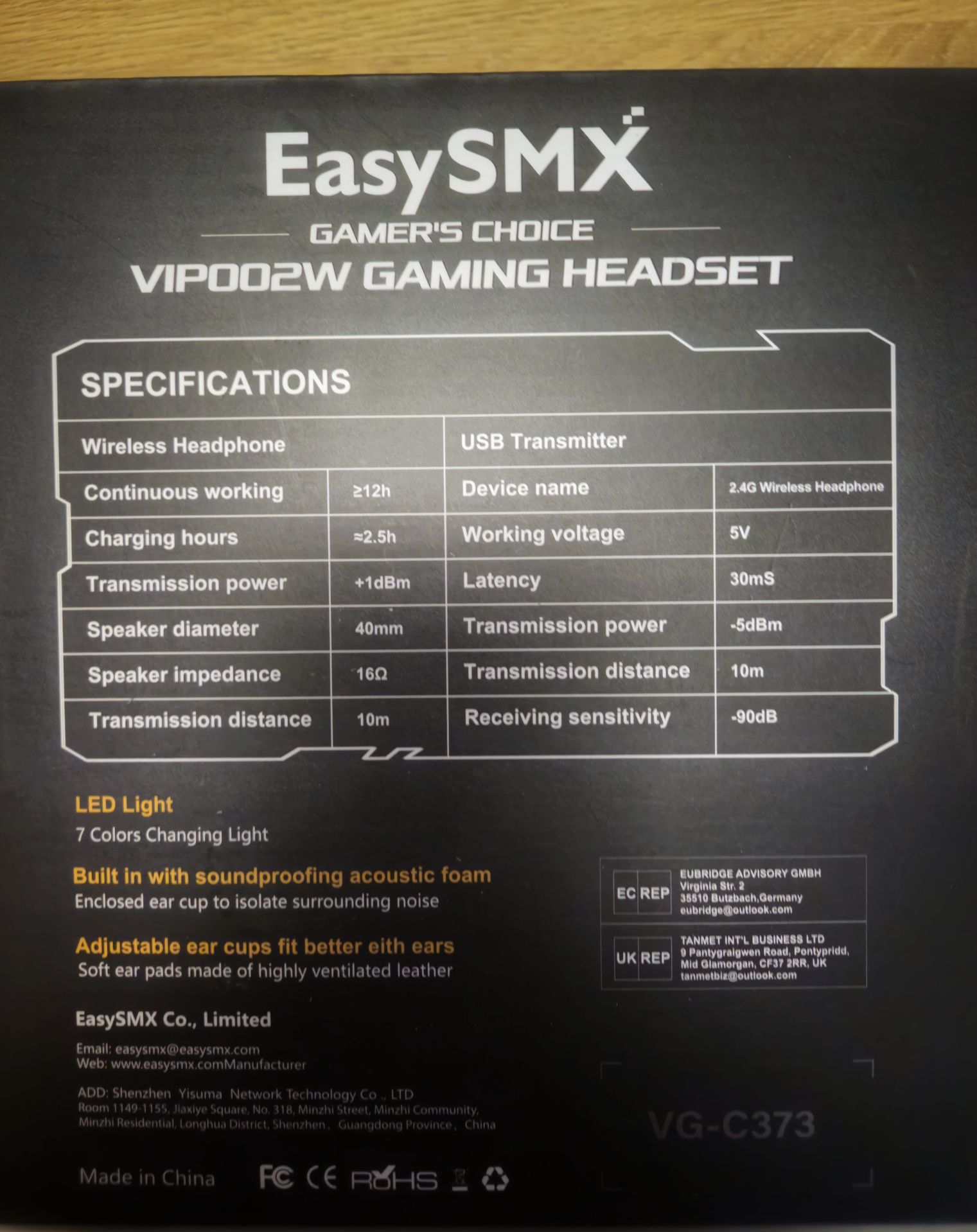 Easy SMX Wireless Headphone