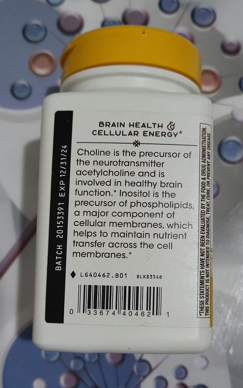 IHerb. Choline & inositol.