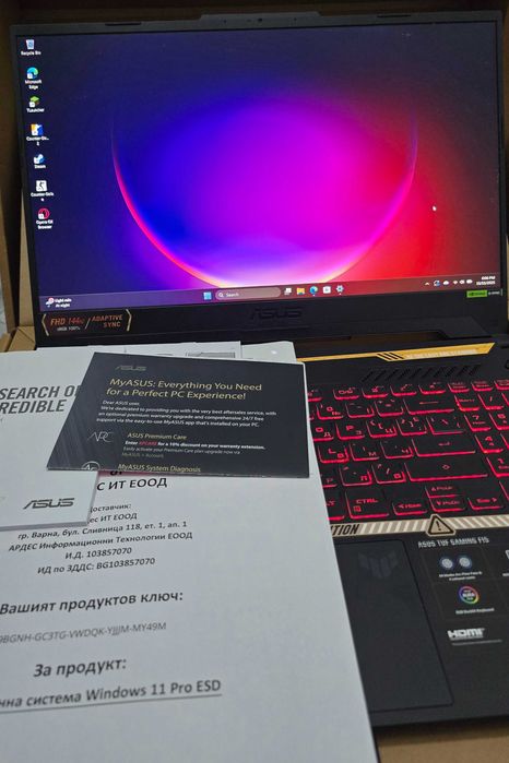 ASUS TUF GAMING F15 [i713th] [GeForce RTX 4050  6gb]
