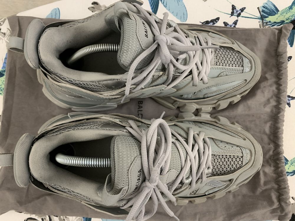balenciaga track 1 full grey оригинал