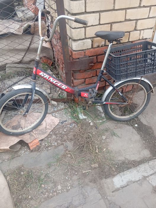 Велосипед Салют на ходу