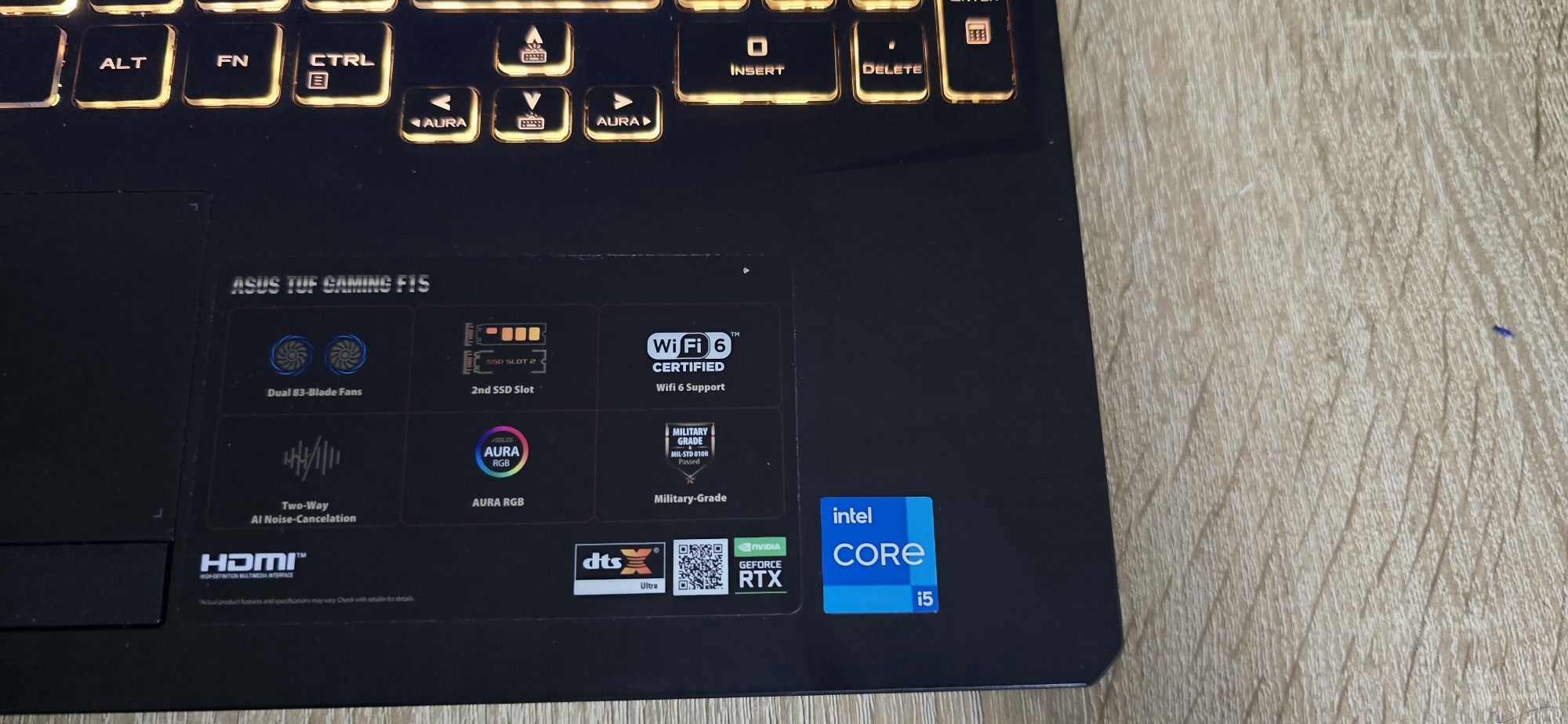 Asus Tuf Gaming F15