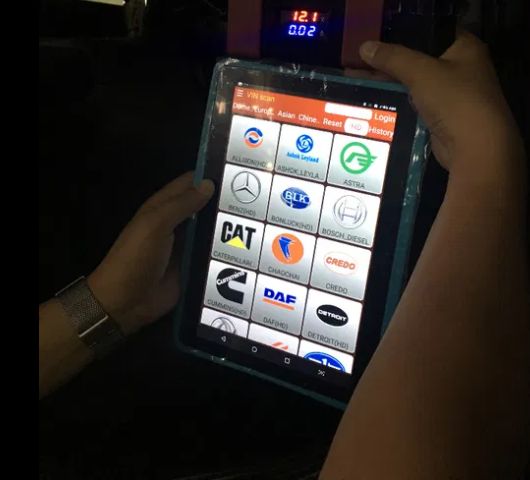Tester Auto Profesional X431 Multimarca Turisme+Camioane 12/24V, 2026