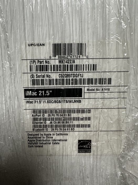 Imac Apple  la cutie