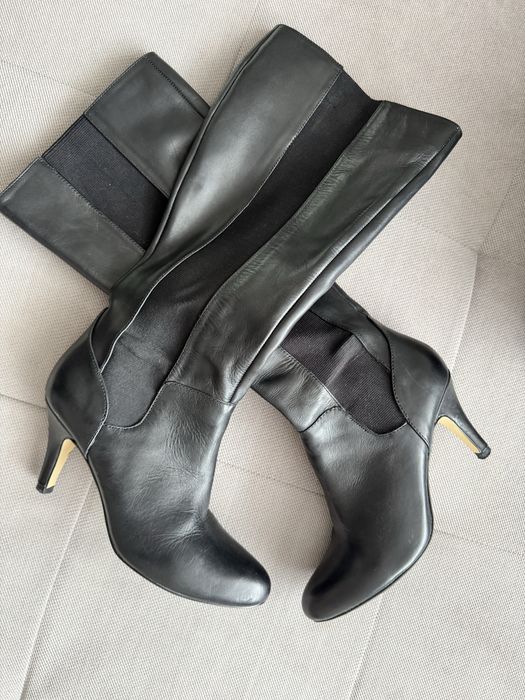 Дамски ботуши на ток