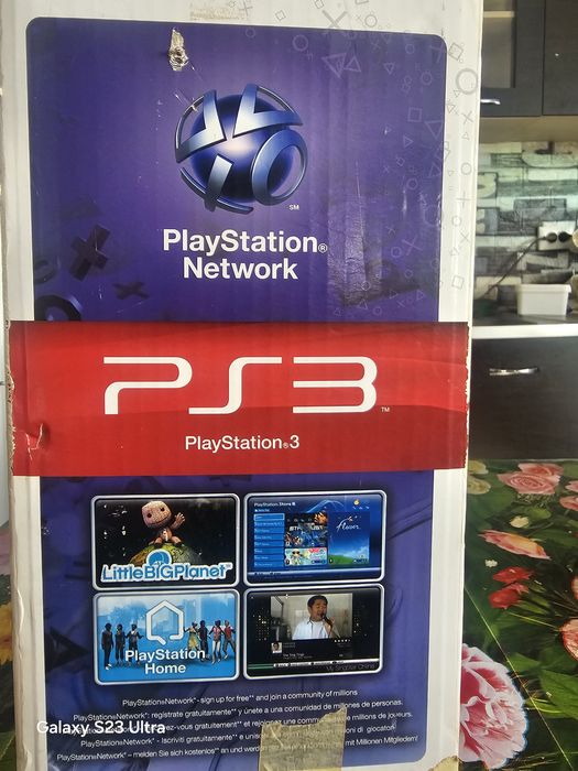 PlayStation 3 Slim – 500 GB | 2 контролера | С кутия