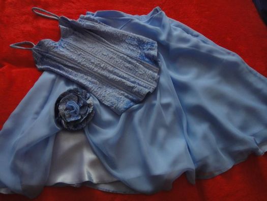 Rochie de gala albastra