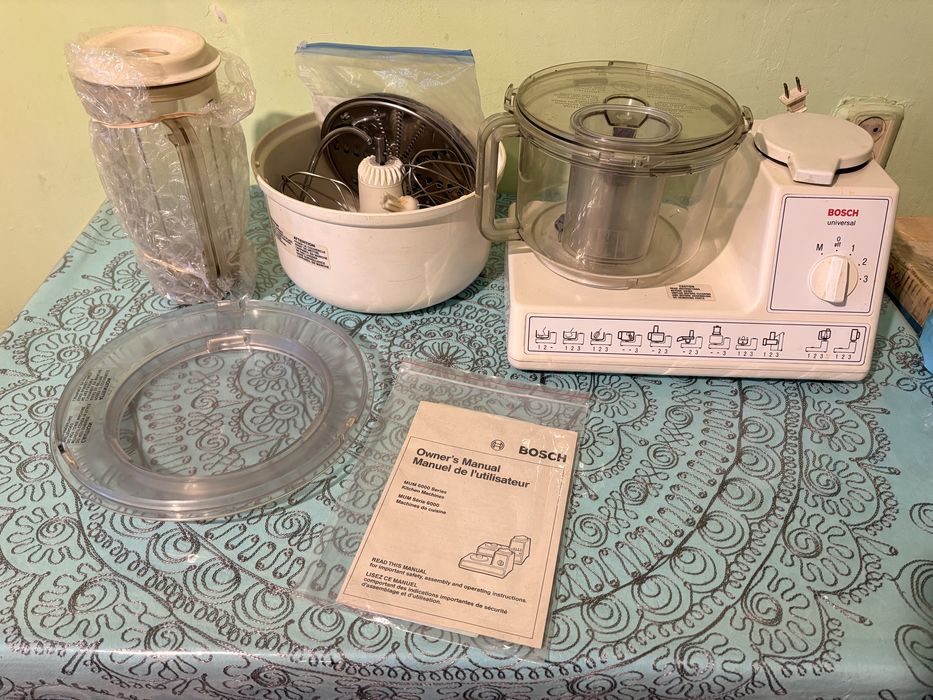 Кухонный комбайн и блендер Bosch