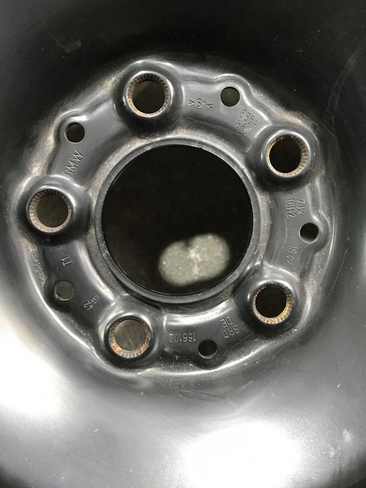 Set jante tabla BMW cu anvelope de iarna 195 65 16