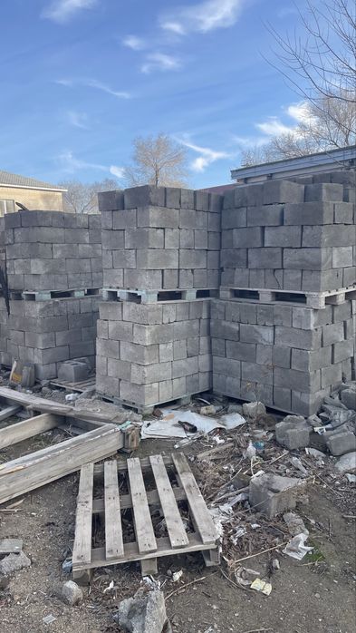 Шлакоблок новый