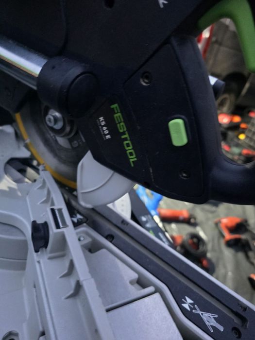Festool ks 60e cu masa si diverse scule