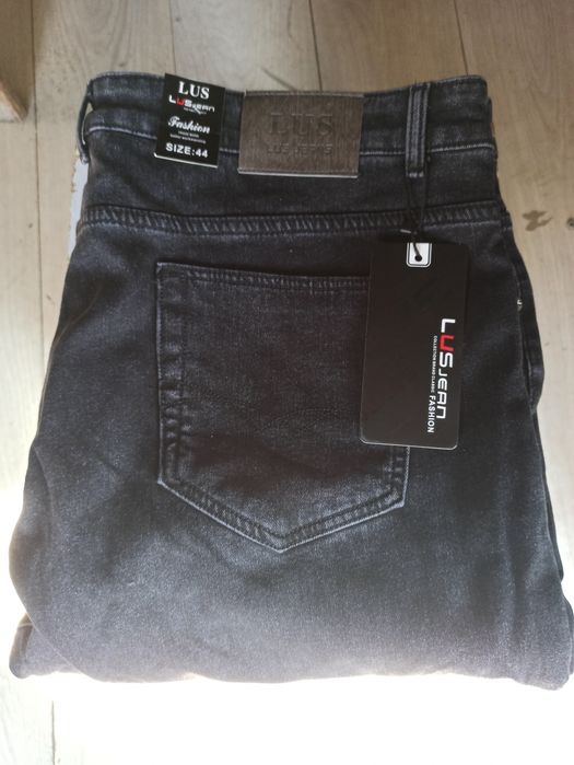 Pantaloni matlasați gri-jeans