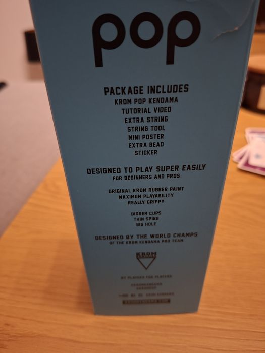 Kendama Krom pop noua