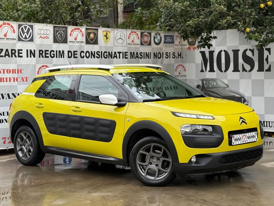 Citroën C4 Cactus 1.2i 82cp SHINE Pilot Senzori Led Climatronic RATE•GARANTIE•LIVRARE