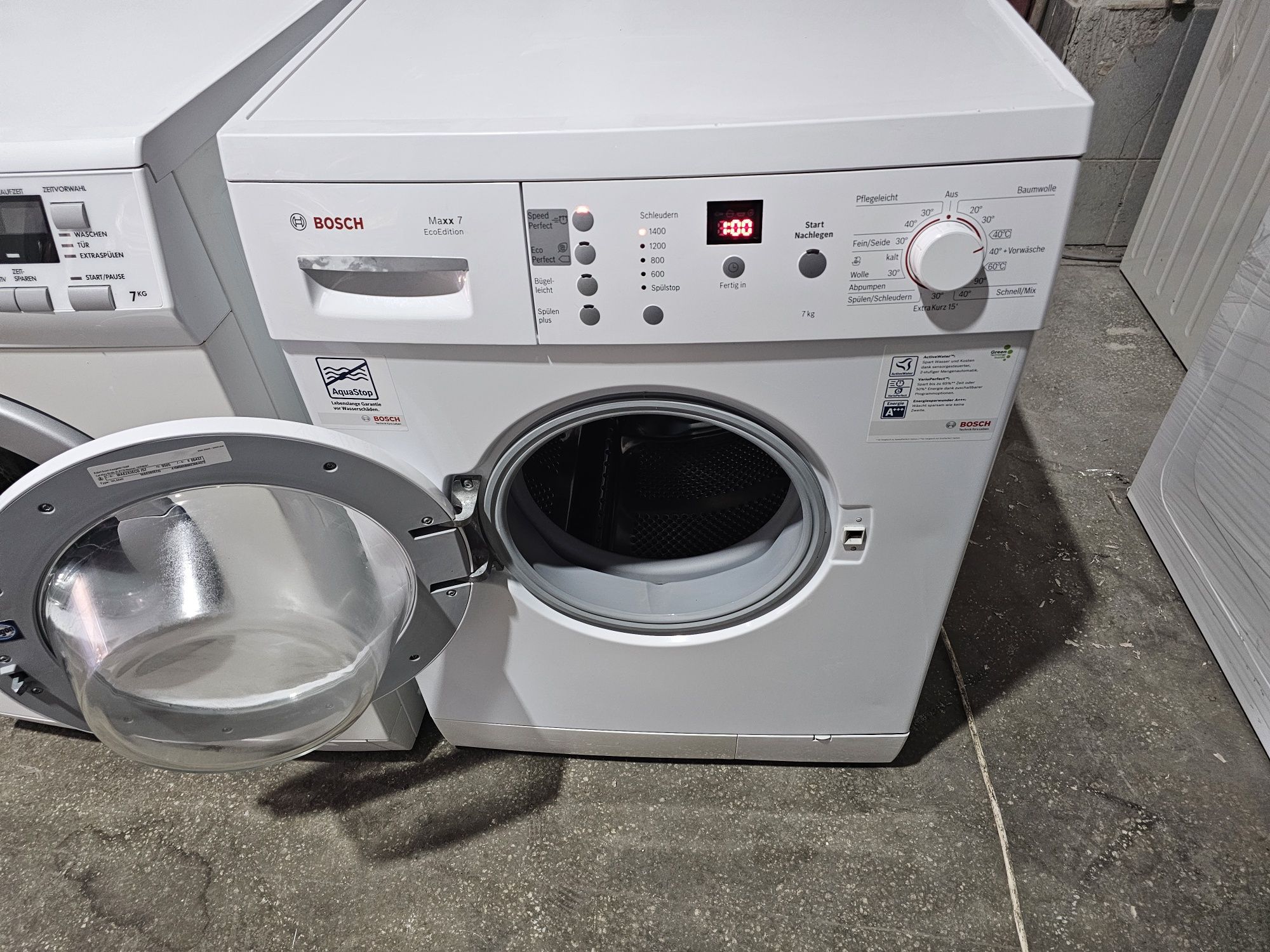 Mașina de spălat rufe second Bosch 7 ka A+++