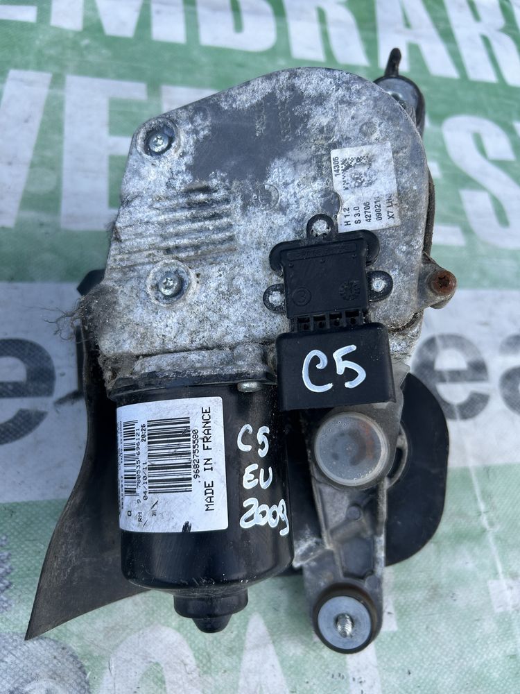 Motoraș ștergătoare stânga și dreapta față Citroen C5 2010 volan stâng