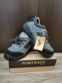 Нови мъжки работни обувки с метално бомбе Portwest, номер 44