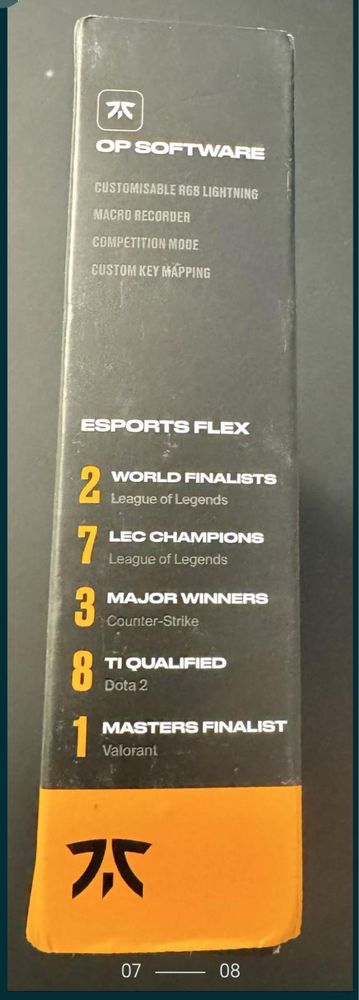 Tastatura Fnatic STREAK65 LP Black | Compact RGB Gaming Noua Sigilata