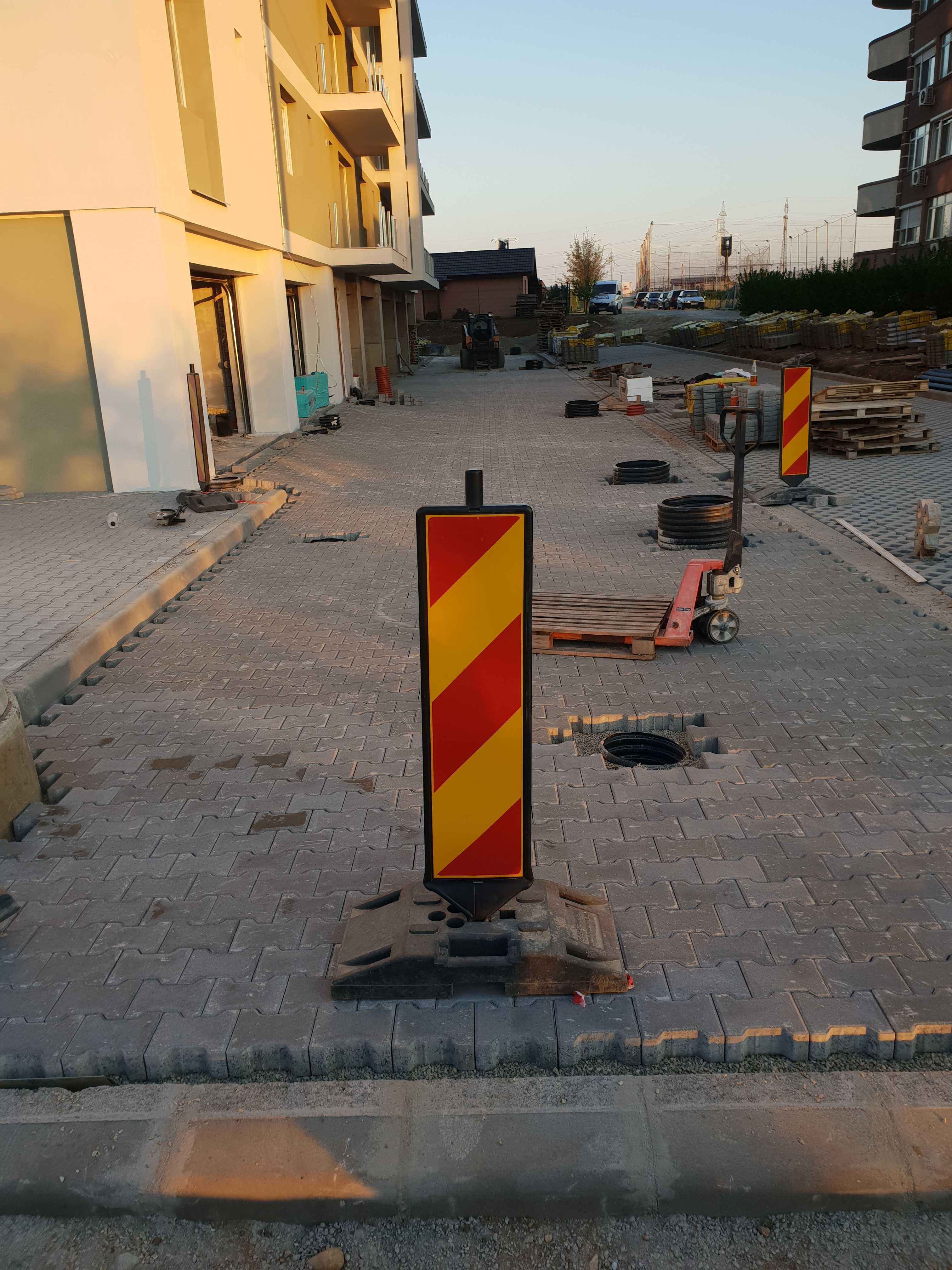 Amenajări parcări cu pavaje.