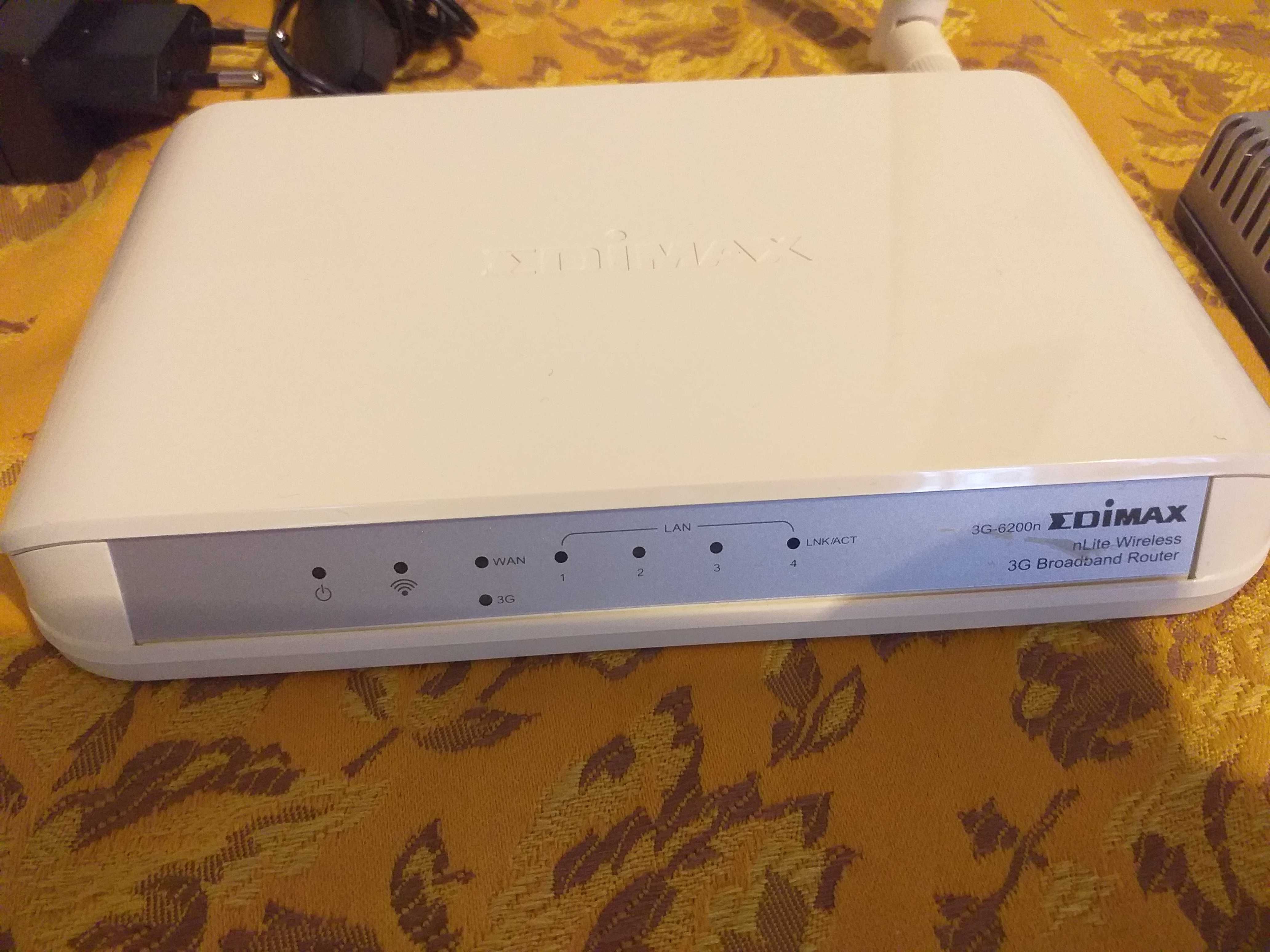 2 Router/e marca EDIMAX,Wireless,model 3G 6200N
