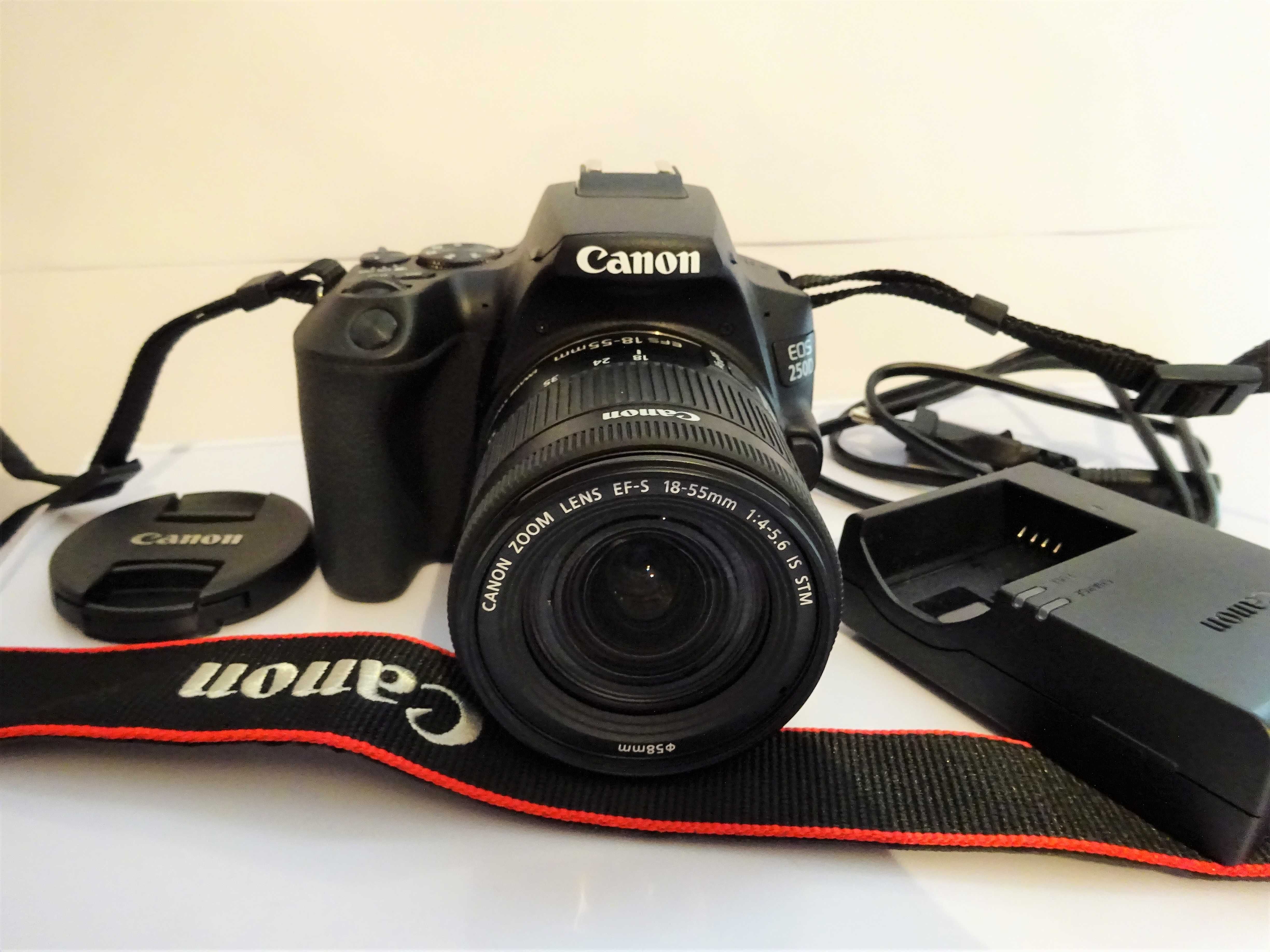Canon 250D (4K, Bluetooth, Wi-Fi) +18-55мм