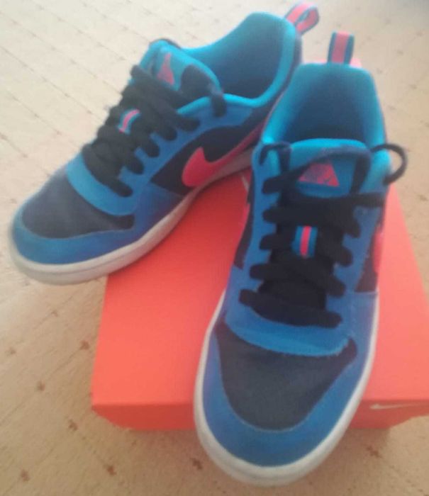 Adidas Nike albastri