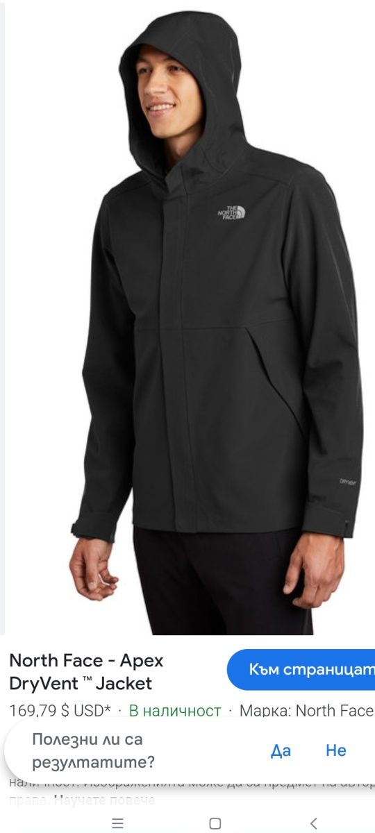 The North Face пухено яке