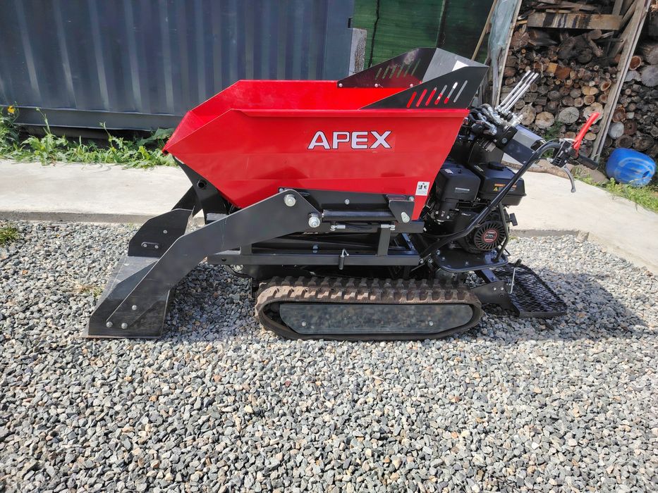 Minidumper pe senile cu basculare înaltă