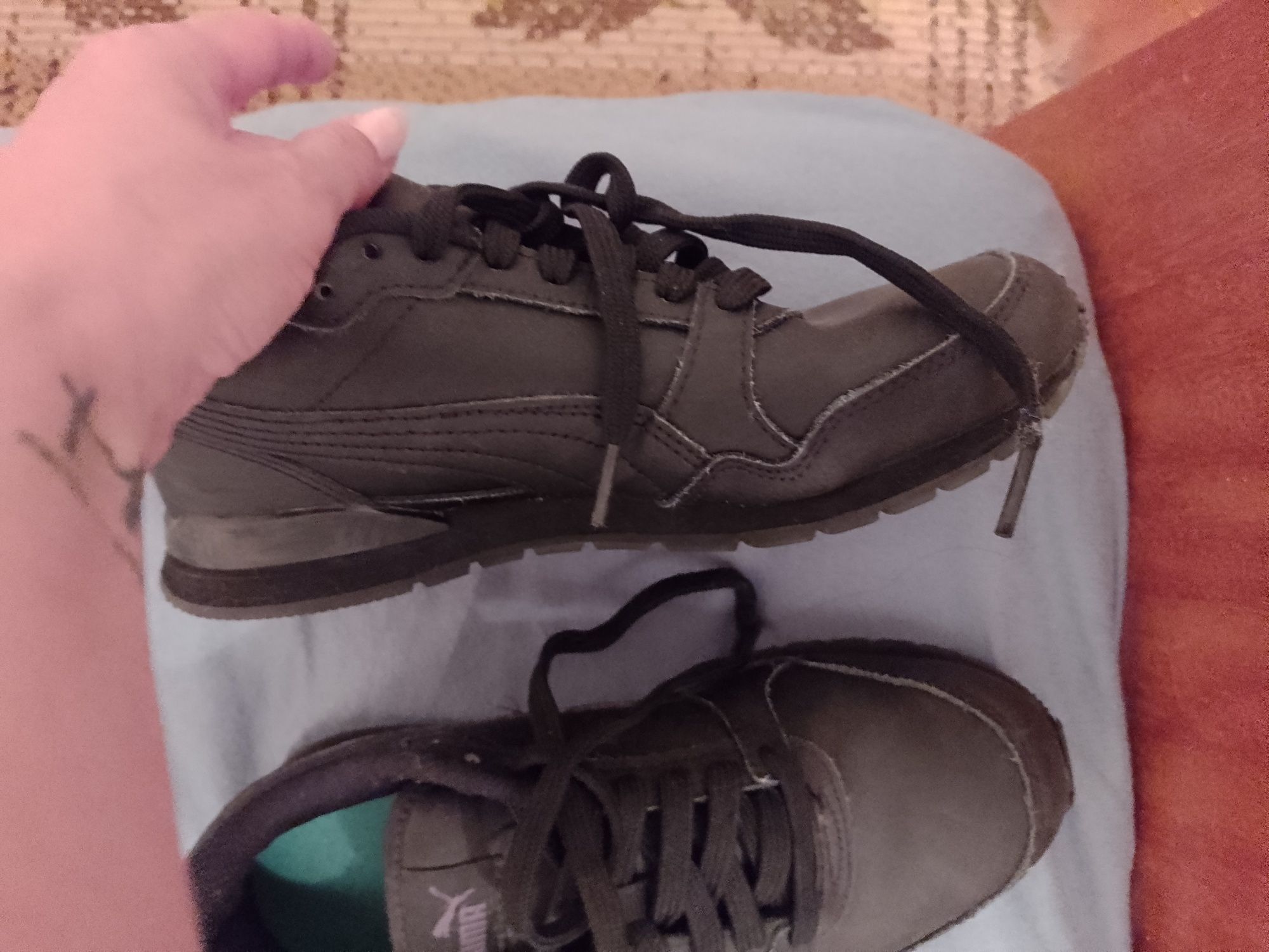 Блуза за момче, дънки и мартаонки Puma