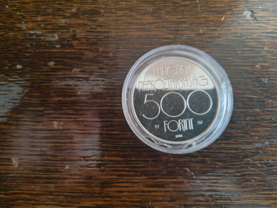 Сребро 500 forint, Унгария