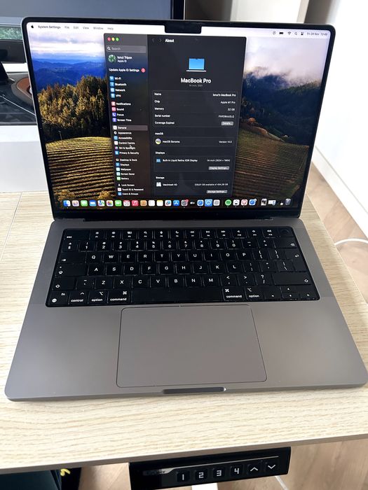 Macbook Pro M1 32GB RAM 14" 500GB
