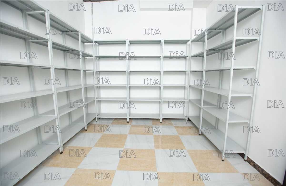 Полочные функциональные стеллажи в магазин, на склад