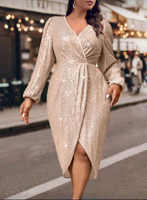 Елегантна дамска рокля