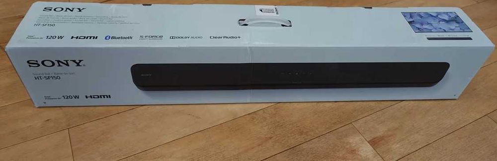 Soundbar Sony HT-SF150, 2.0, Boxa Bass Reflex, 120W, Bluetooth, Negru