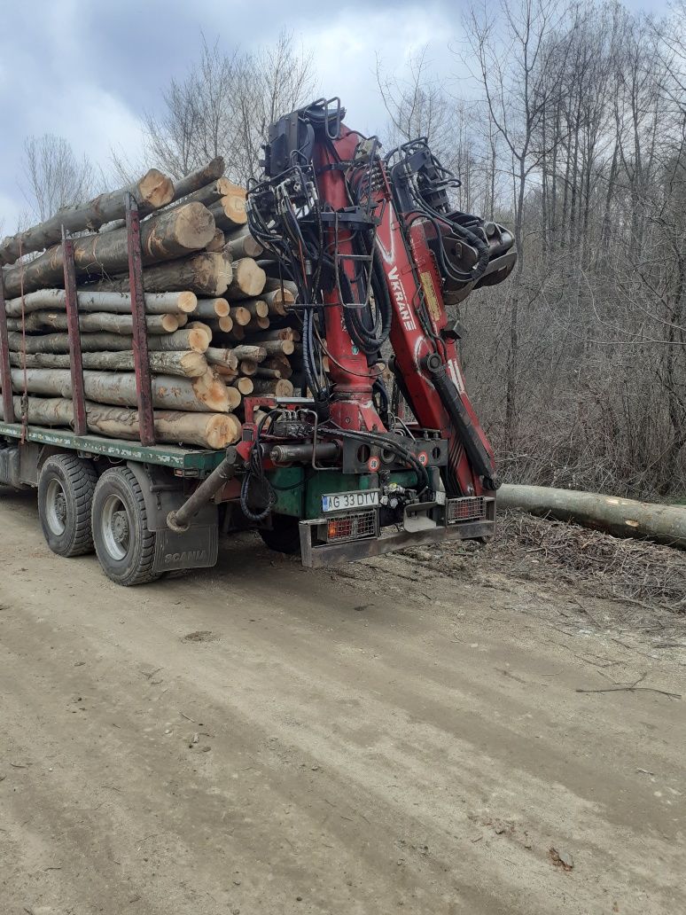 Camion forestier Scania 6×4