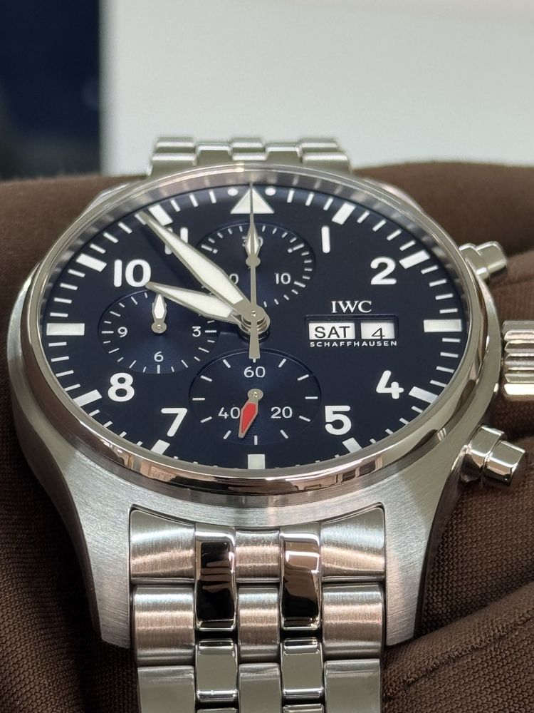IWC Pilot Chronograph 43mm чисто нов