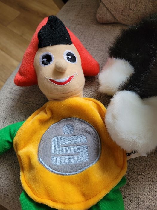 Лот от 3  плюшени кукли за ръка