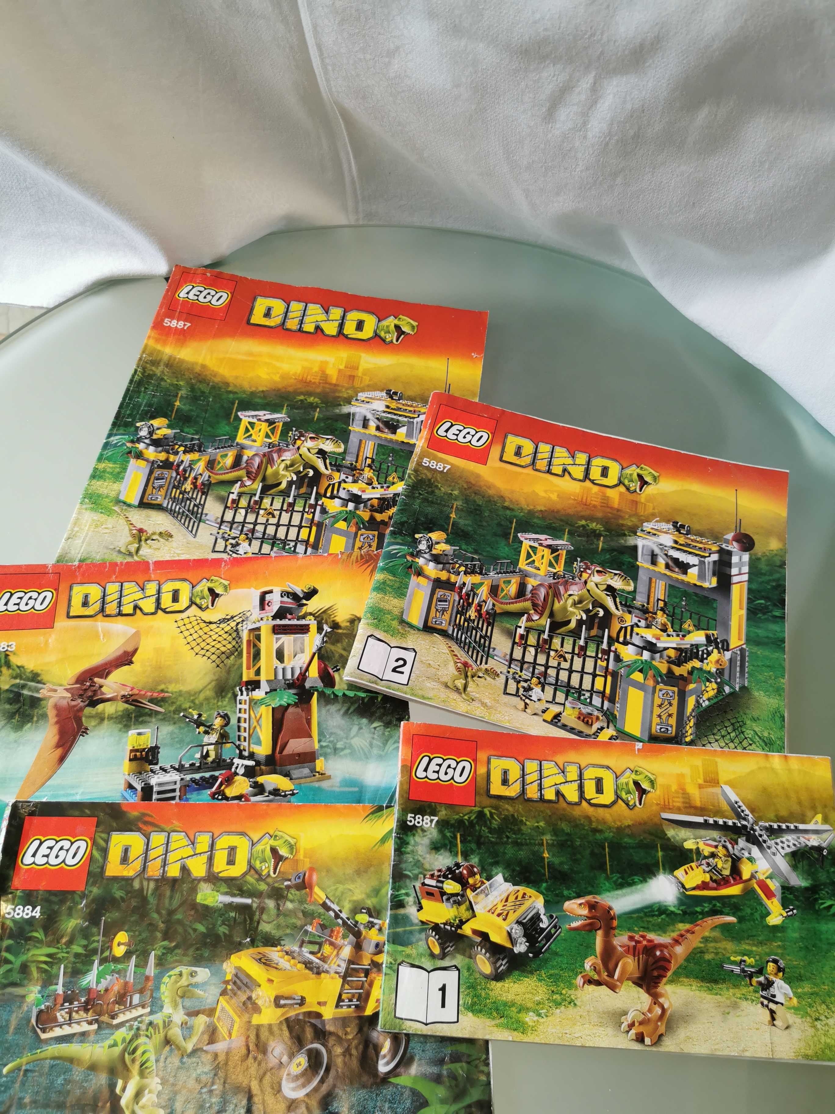 Lego DINO 5883, 5884, 5887 / Лего ДИНО пълни комплекти с инструкции